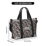 Custom The Eras Tour 1989 Taylor's Swift's American Pop Singer Tote Bag Women Large Capacity Beach Gym Travel Bags