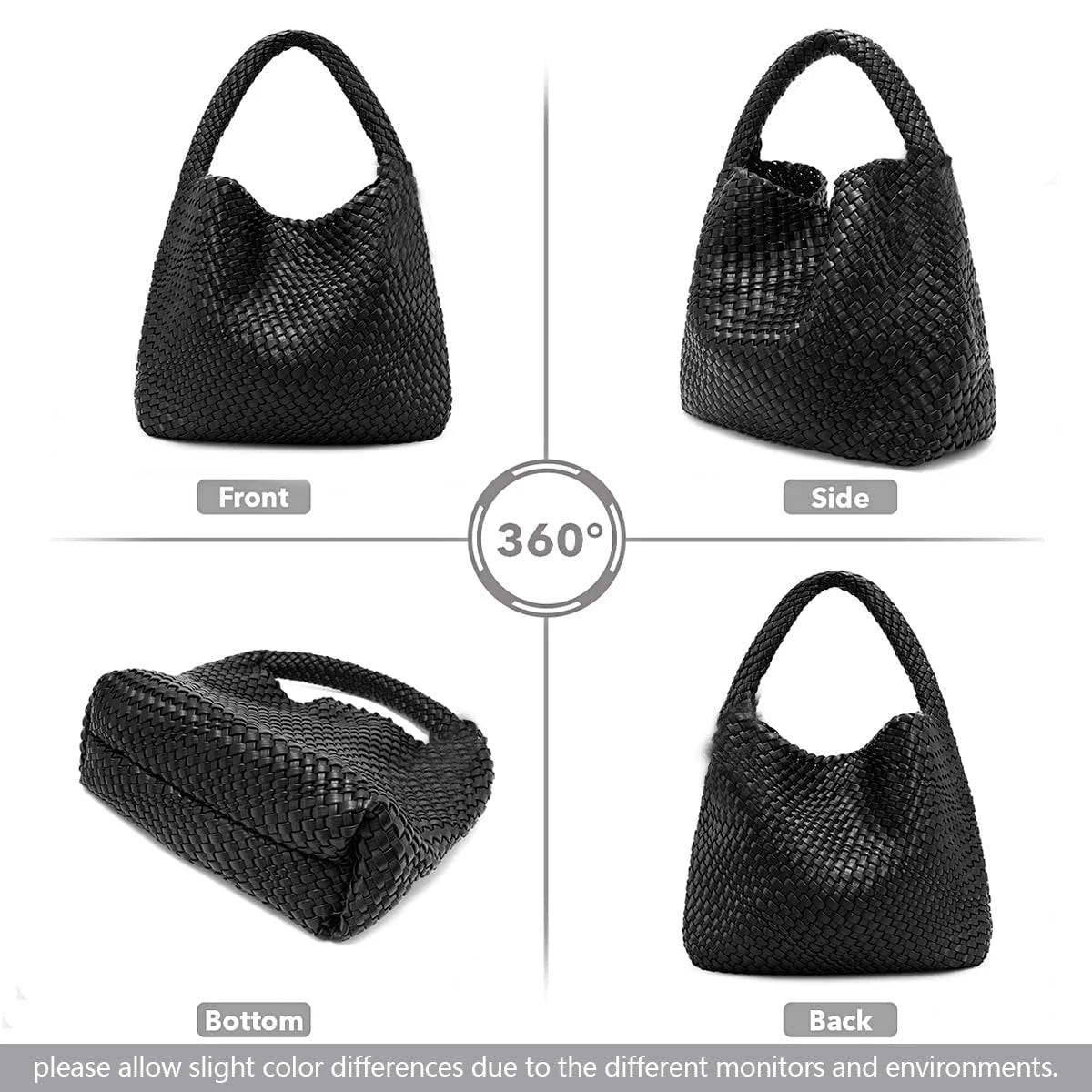 Hand-Woven Leather Tote & Shopper
