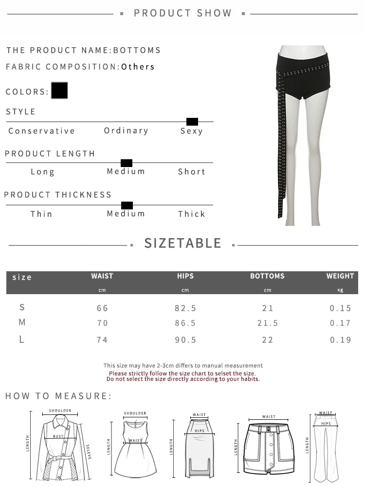 Nibber Sexy Hollow 3-Piece Set Women Hollow Biased Collar Backless Vests+Rivet Waistband+Simple Solid Shorts Slim Midnight Suits