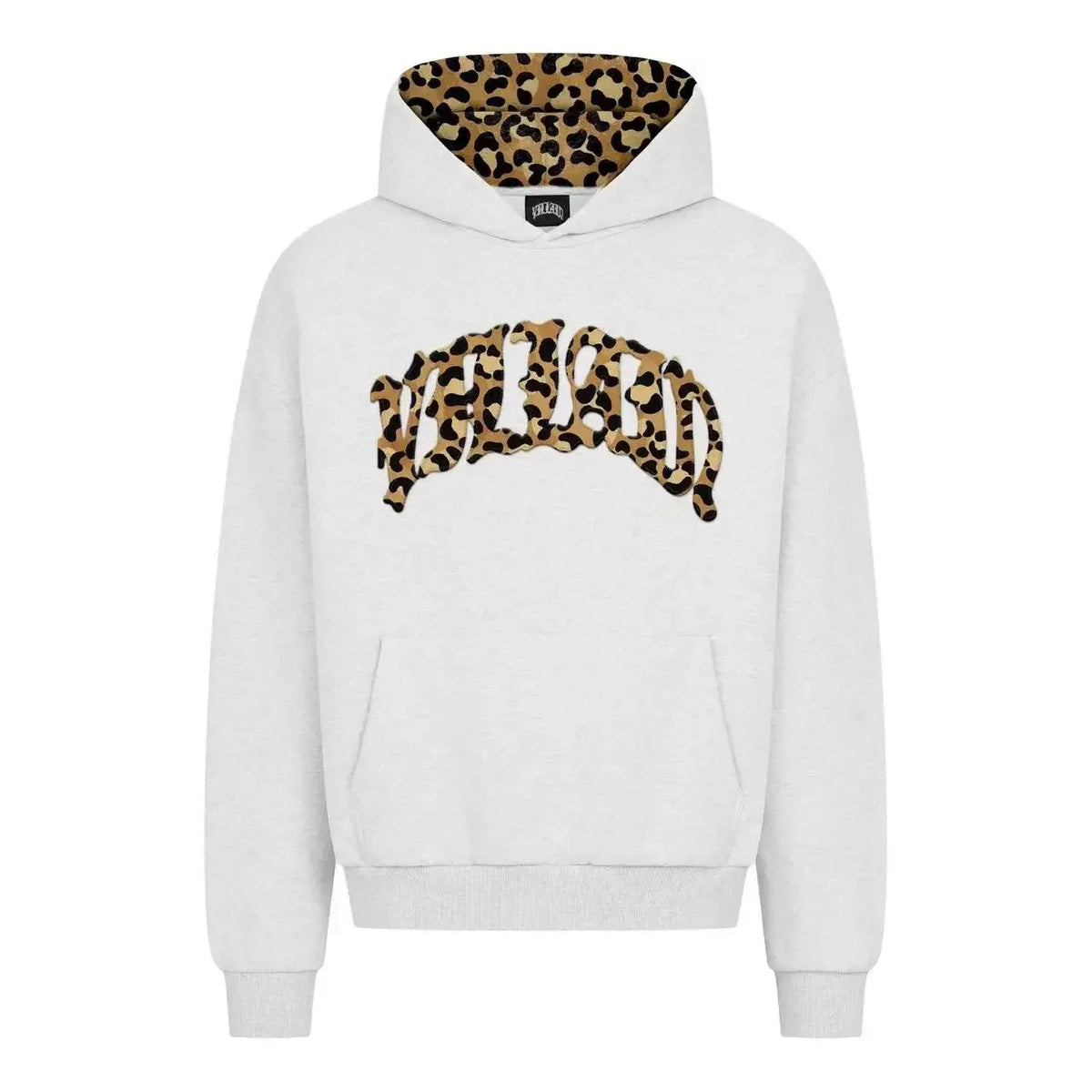 Men's Leopard Print Hoodie & Pants Set