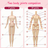 ICY DBS Blyth BJD Doll 30cm | 19-Joint 1/6 Scale | DIY Collector Doll