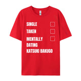 Funny Bakugo "Mentally Dating" T-Shirt