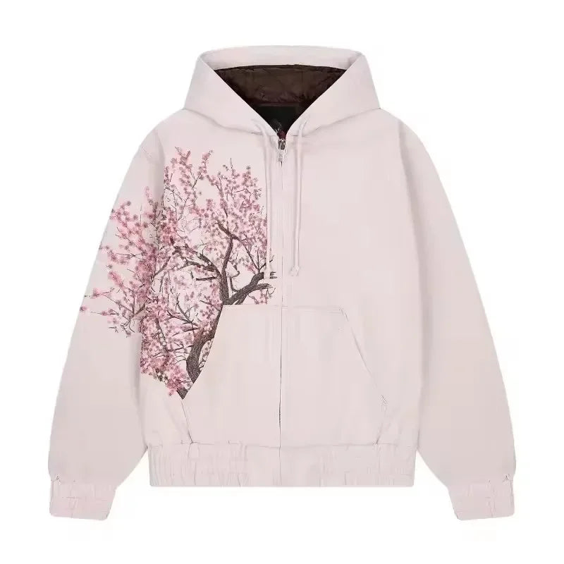 Sakura Y2K Hooded Jacket