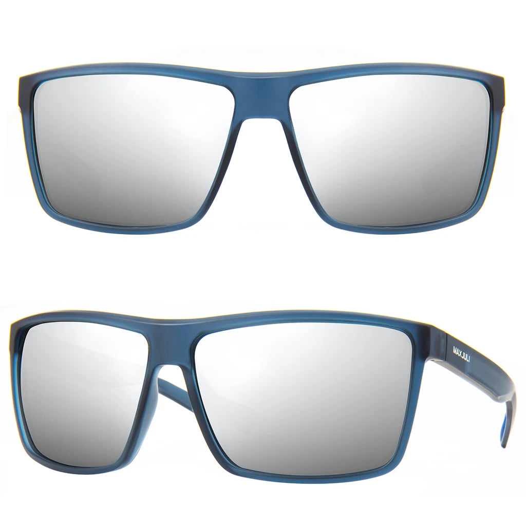 MAXJULI Polarized Extra Big Sunglasses for Men Women with Big Heads UV 400 Protection Sun glasses 8125