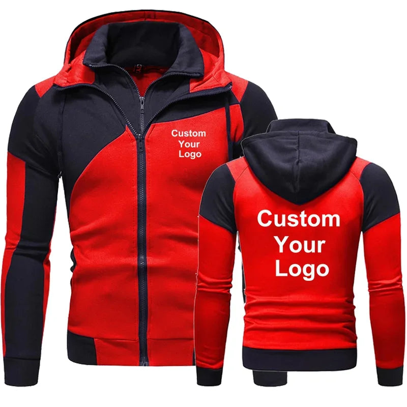 Men's Double-Zipper Hoodie