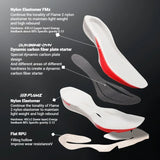 361 Degrees Flame 3.5 Men Running Shoes Carbon Plate Racing Marathon Professional Cushioning Anti-slip Male Sneaker 672512215F
