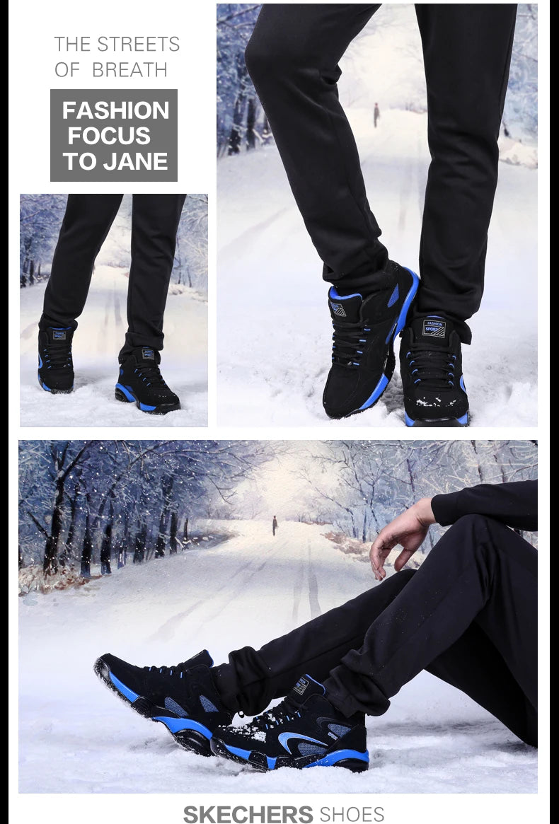 Men's Casual Sneakers with Mesh Lining