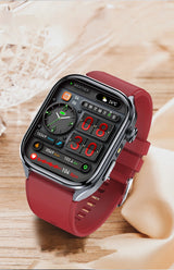 ECG+PPG Health Smartwatch – AI Body Analysis & BT Calling