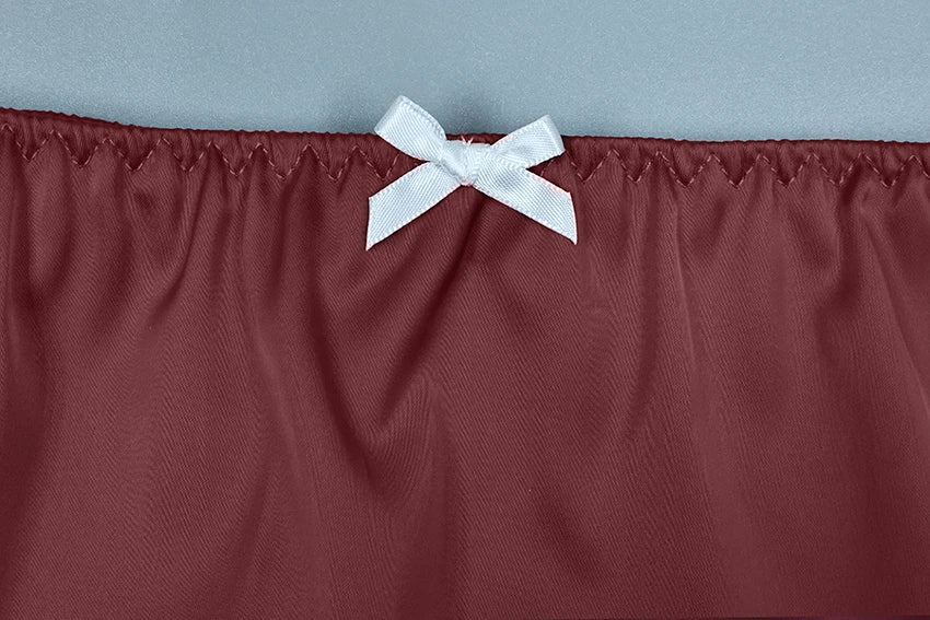 Elegant High-Waist Satin Mini Skirt