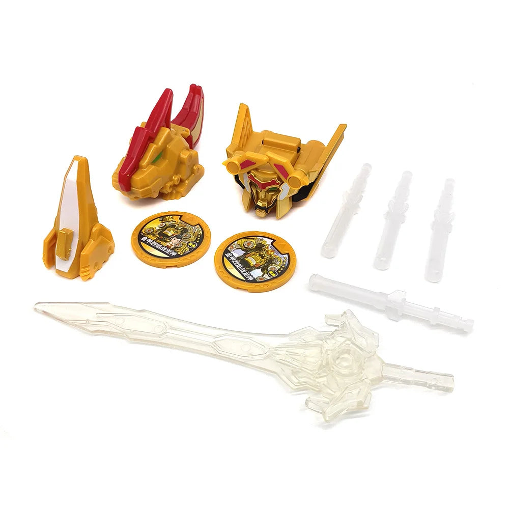 Dino Core Ultra D-Buster Tyranno Dinosaur Transform Robot Combiner 5in1 Action Figure No Box