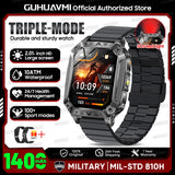 2026 Military-Grade Outdoor Sports Smartwatch 1400mAh