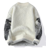 Men's Thick Crew Neck Winter Sweater