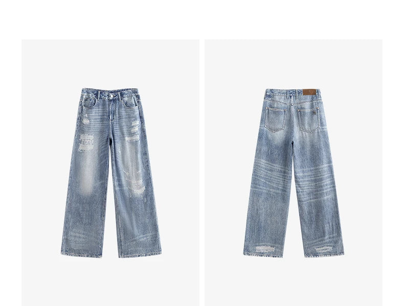 TOYOUTH Women Denim Jean 2025 Spring New Long Pants 8518053