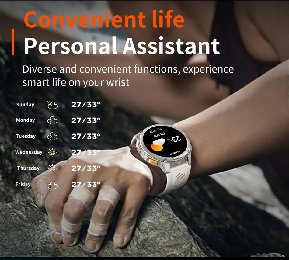T-REX3 Ultra 1100mAh GPS Smart Watch for Men