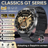 2026 Smart Watch Always display AMOLED NFC Bluetooth Call GPS trajectory Waterproof Health Sport Smartwatch Men for Android iOS