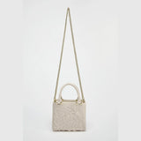 Floral Pearl Mini Duffel Bag