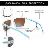 Zenottic Men's Polarized Sunglasses – UV400 TR90 Frame