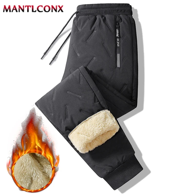 Men's Fleece-Lined Winter Joggers