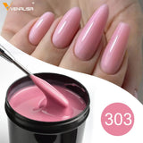VENALISA Jelly Gel Large Volume 1L Jelly Nude Collection Not Burning Soak Off UV LED Soft Extension Gel Nail Gel Nail Manicure