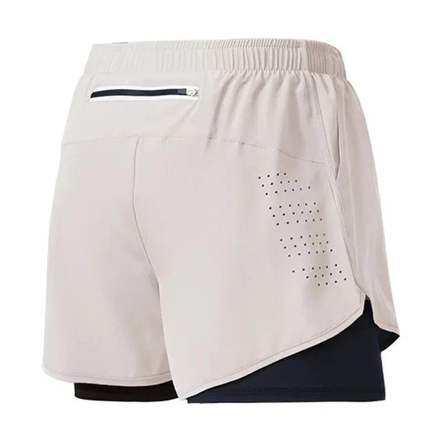 Performance Double-Layer Training Shorts | Moisture-Wicking Athletic Gear