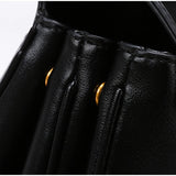 Minimalist Luxury Korean Soft Leather Flap Bag Women Detachable Crossbody Strap Large Capacity Office Daily Commuter Hand Purse