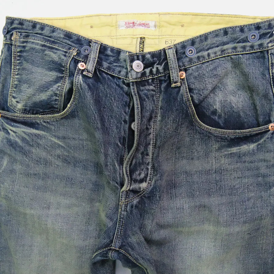 GYPSY & SONS 1890s KEELMANS 13.5oz jeans