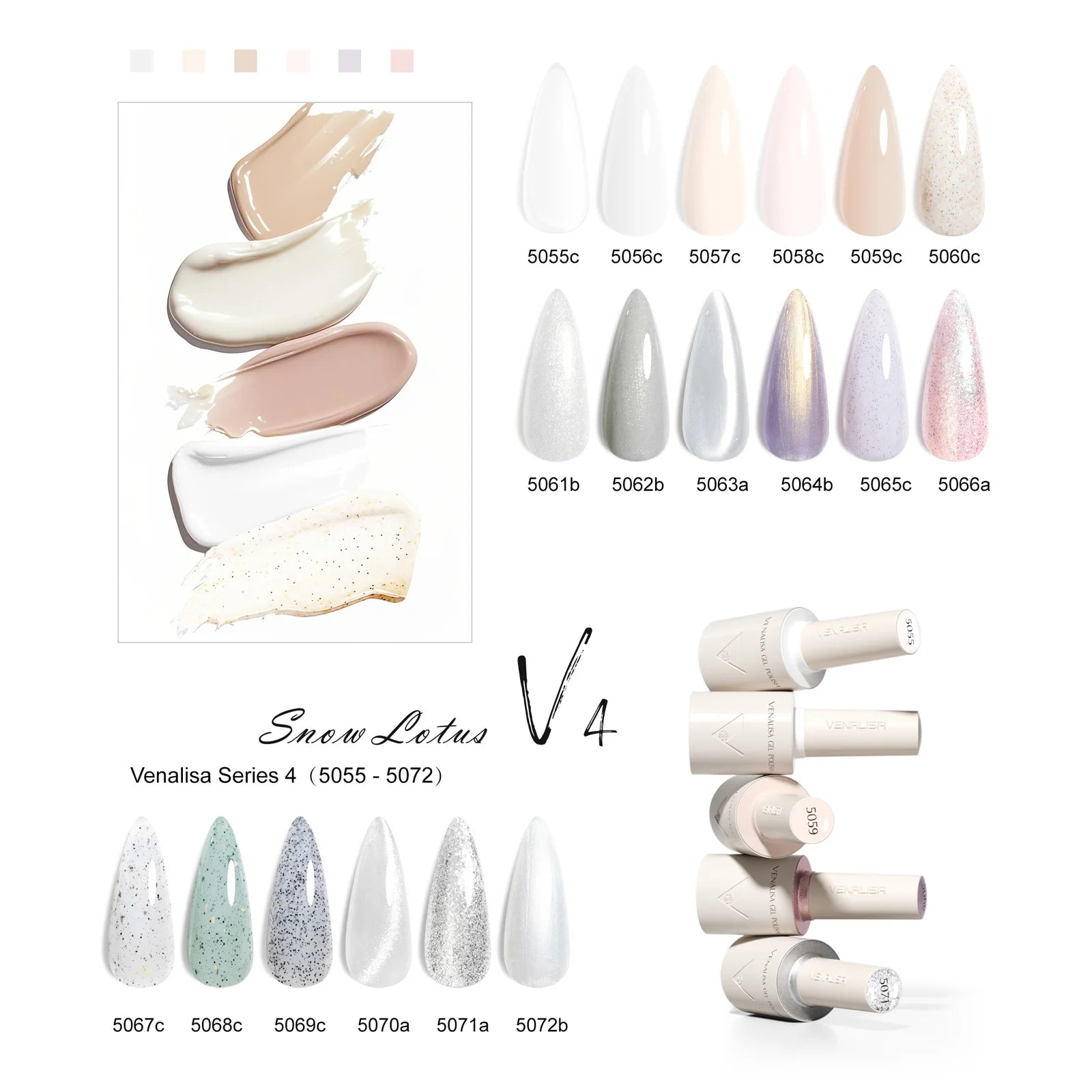 VENALISA VIP Kit 10ml Nail Gel Polish HEMA TPO FREE Neon Jelly Gel Pigment Professional Nail Art Long-lasting Gel Nail Varnish