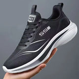 Men's Breathable Mesh Casual Sneakers — Lightweight, Non-Slip Soft Sole