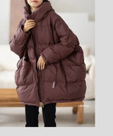 Women’s Oversized White Duck Down Puffer