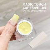 20 Colors Pat Painting Gel Nail Polish Set With Sponge Gradient Semi Permanent Soak Off UV LED Nail Art Gel Varnishes For Nails