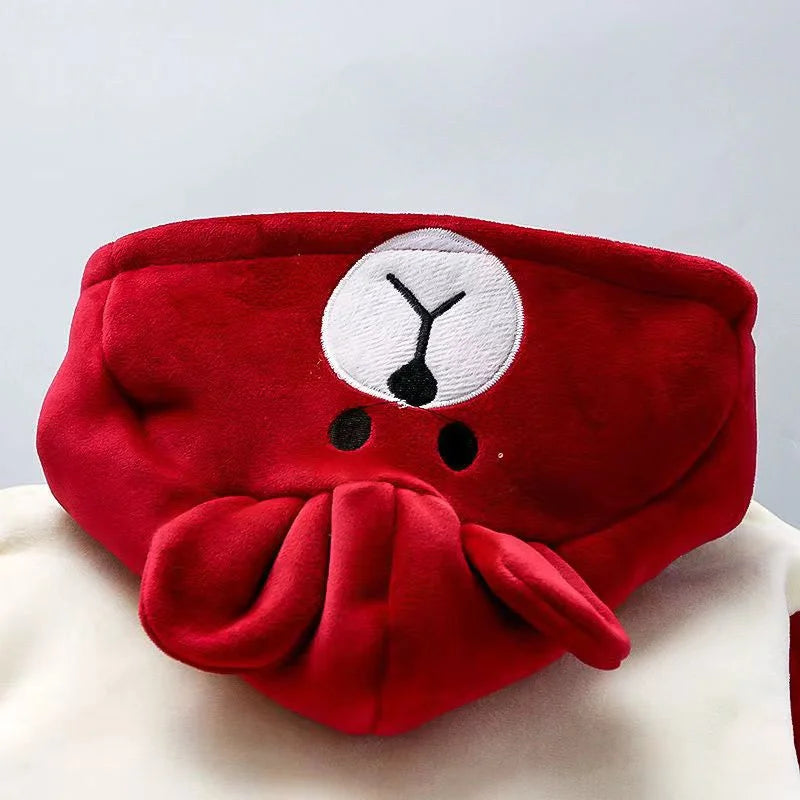 Children’s 3-Piece Padded Cartoon Outfit