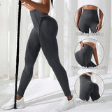 Seamless High-Waist Athletic Leggings