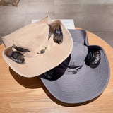 Solar-Powered Cooling Bucket Hat | UPF 50+ Wide Brim