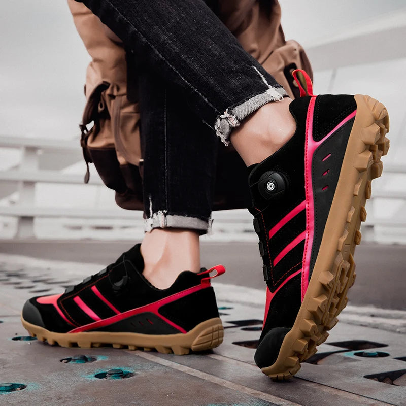 QQ-TB181 Cycling Shoes for Men, MTB Shoes, High Quality, Hiking, Gravel, Road Bicycle Sneakers for Men, Tennis Shoes, Size 39-50