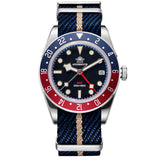 ADDIESDIVE Hot Sale GMT Movement Quartz Watch Stainless Steel Super Luminous 200M Diver Watches For Men AD2044 Relogio Masculino