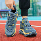 New Fashion Men Light Running Shoes Cushion Training Shoes Lightweight Wear-Resistant Sneakers