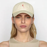 Monogram Cotton Baseball Cap – Hand-Embroidered Dad Hat