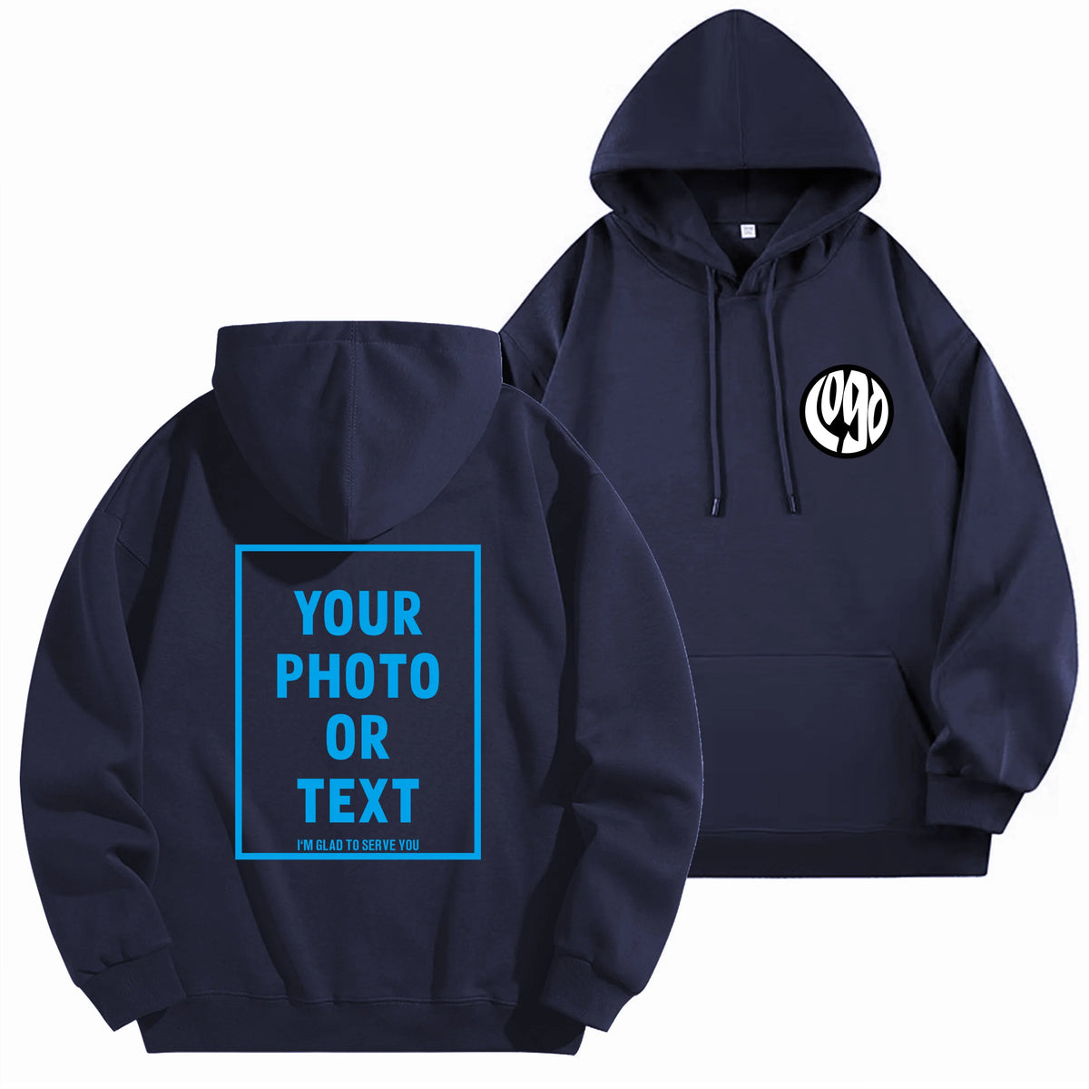 Men's Heavyweight Cotton Pullover Hoodie