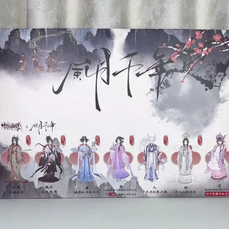 Momotale Wind & Moon Millennium Series 1/6 BJD Blind Box Caixa Caja Dolls Mystery Box Gift Desktop Ornament Cartoon Model
