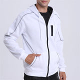 Men’s Fleece Zip-Up Hoodie with Pockets