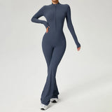 High-Performance Long Sleeve Yoga Jumpsuit