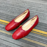 Luxury Butterfly-Knot Footwear Flats With Shoes For Women Female Soft Fashion Shallow Ladies Ballet Flats Slip On Shoes