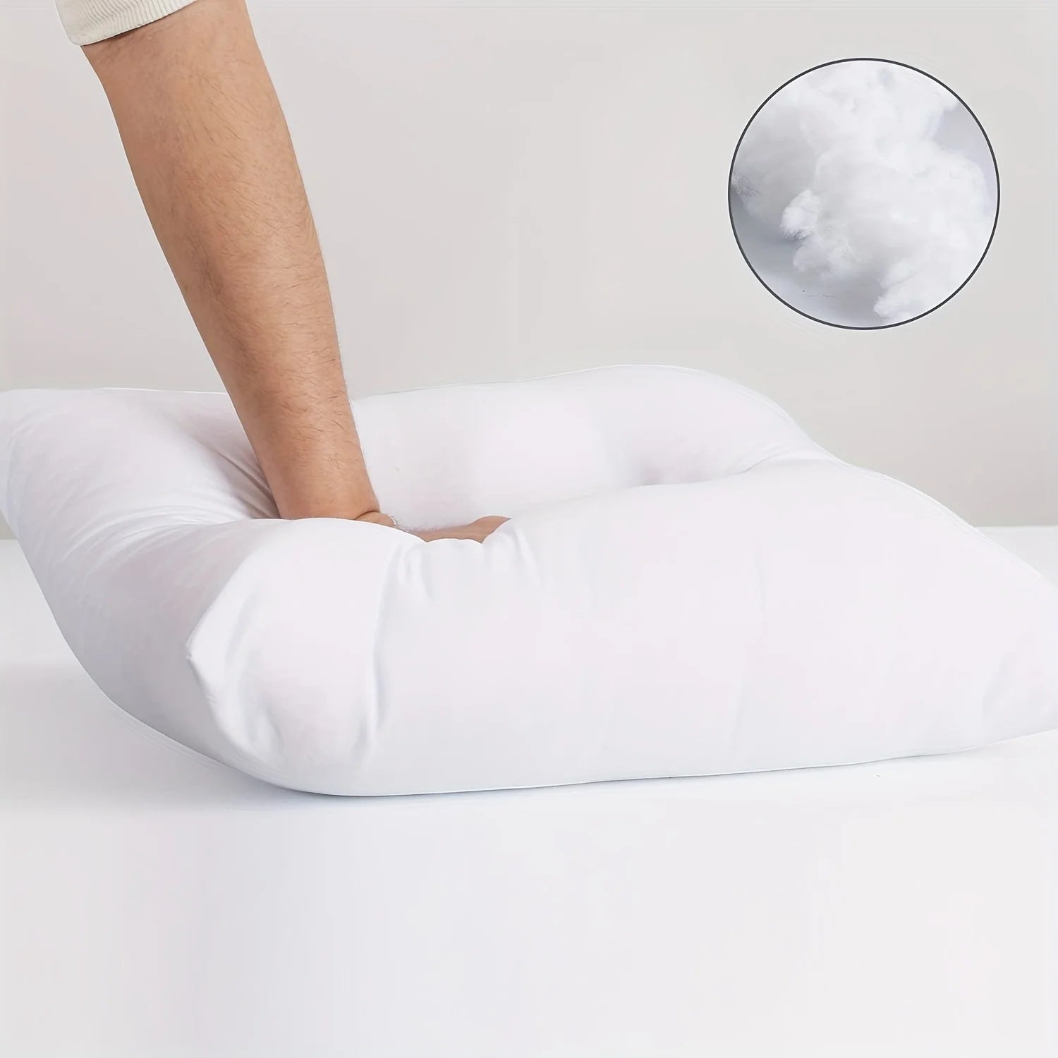 2pcs Pillow Cushions, Soft Durable Sofa Cushion, Fluffy Pillow Inserts, For Living Room Sofa Sofa Bed Home Decor