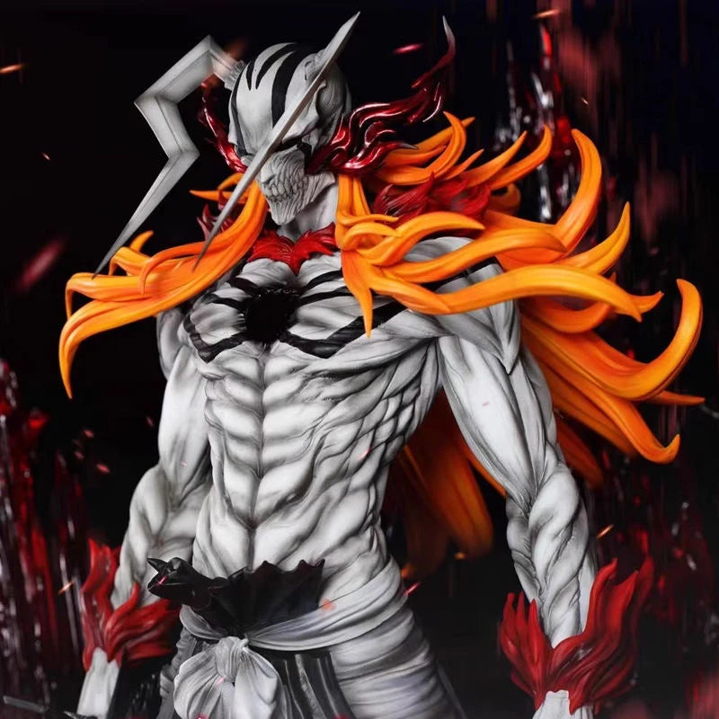 Anime Action Figure 33cm Kurosaki Ichigo Ulquiorra Cifer Bleach Series 1:1 Collectible Desktop Model Toy for Kids Xmas Gift