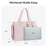 Women's Large Capacity Multi-Pocket Tote Shoulder Bag