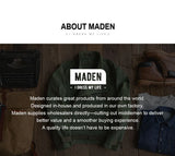 Maden Retro M65 Field Jacket – Men's Green Cotton Windbreaker