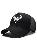 Unisex Antlers Embroidery Baseball Cap – All Seasons