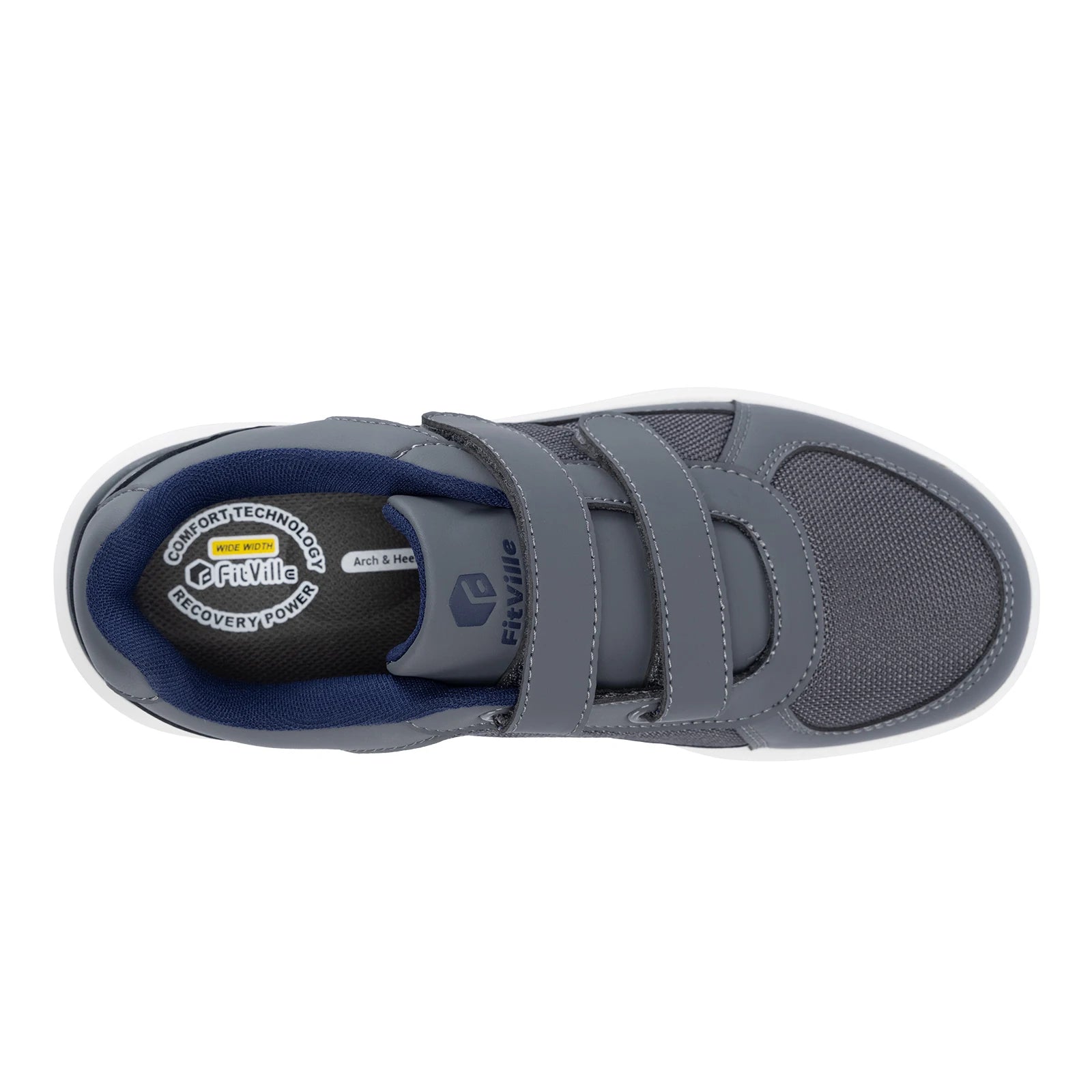 FitVille Diabetic Shoes for Men Extra Wide Width Elder Mens Diabetic Shoes for Neuropathy Swollen Feet Shoes Pain Relief