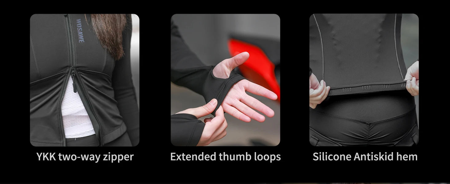 WOSAWE Women Motorcycle Jacket Downhill Motocross Motorbike Reflective Summer Biker Riding Clothing Apparel