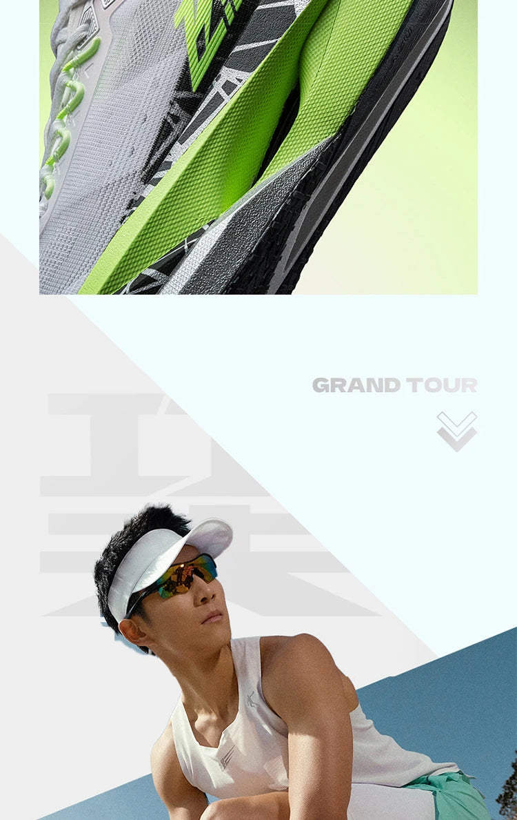 QIAODAN Feiying GT 2026 Men's Carbon Plate Marathon Racing Running Shoes Lightweight Breathable Athletic Sneakers QDB023262260